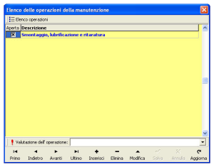 Gestore manutenzioni