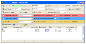 Workflow fatturazioni passive